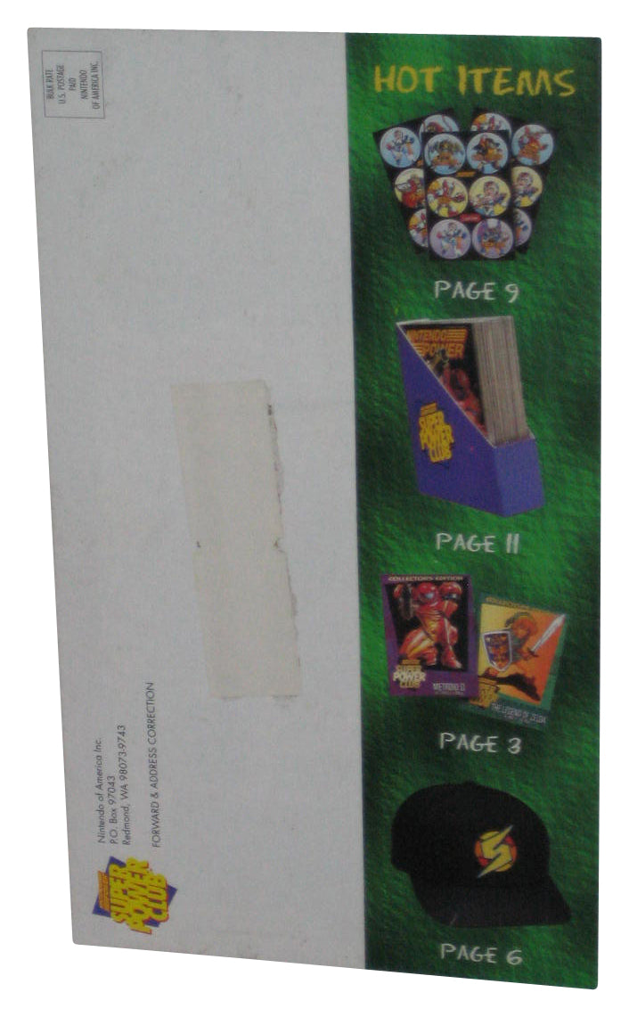 Nintendo Power Super Supplies Catalog Summer Fall 1994 Paperback Book