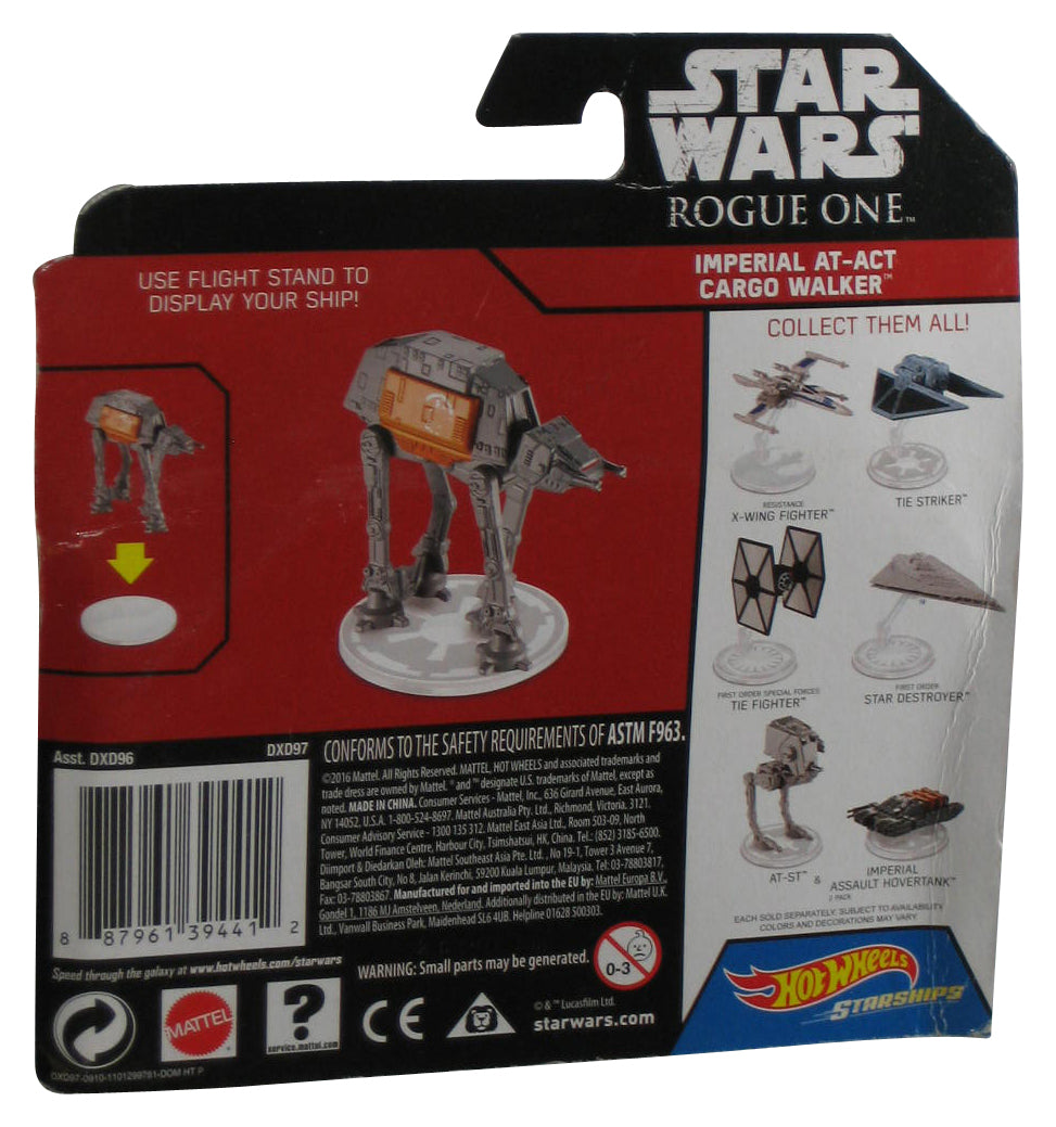 Star Wars Hot Wheels Rogue One Imperial AT-ACT Cargo Walker Starships Toy - (Minor Wear)