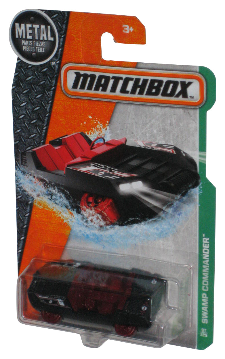 Matchbox Swamp Commander (2016) Black & Red Toy Vehicle 97/125