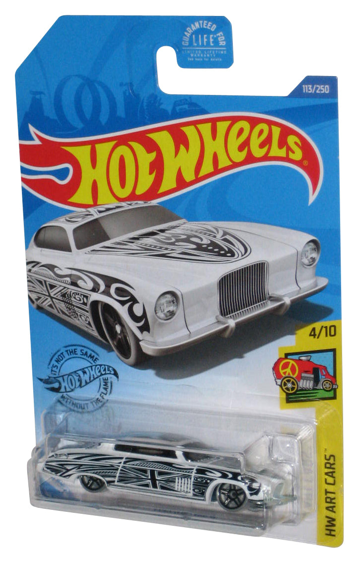 Hot Wheels HW Art (2017) White Fish'd & Chip'd Toy Car 113/250