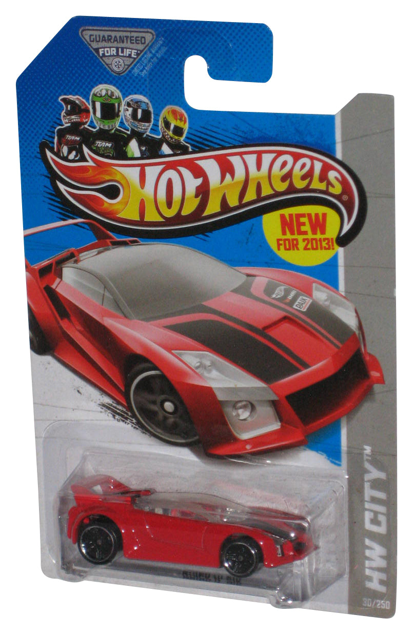 Hot Wheels HW City (2013) Red Quick N' Sik Toy Car 30/250