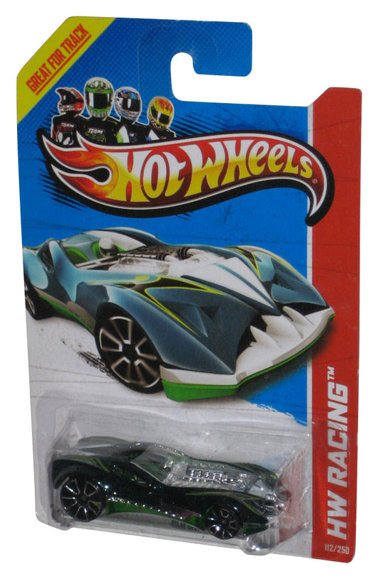 Hot Wheels HW Racing (2012) Black & Green Cul8r Toy Car 112/250