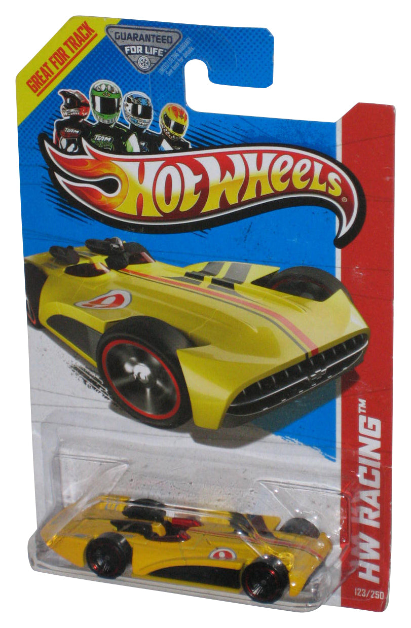 Hot Wheels HW Racing (2012) Yellow Chevroletor Toy Car 123/250