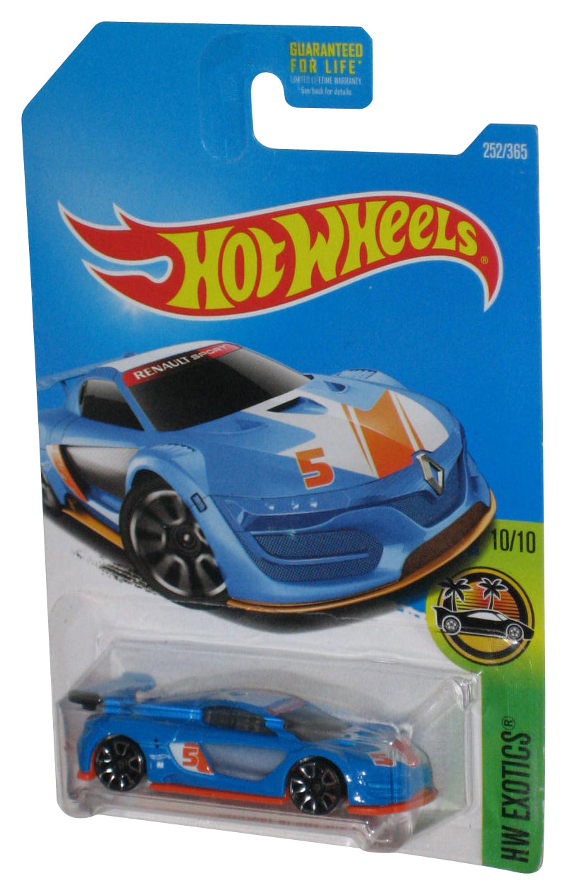 Hot Wheels HW Exotics 10/10 (2015) Blue Renault Sport R.S. 01 Toy Car 252/365