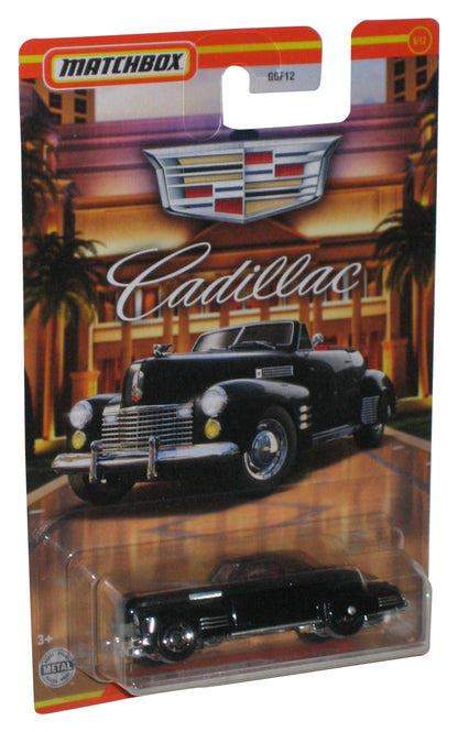 Matchbox 1941 Cadillac Series 62 Convertible Coupe (2020) Black Toy Car 6/12