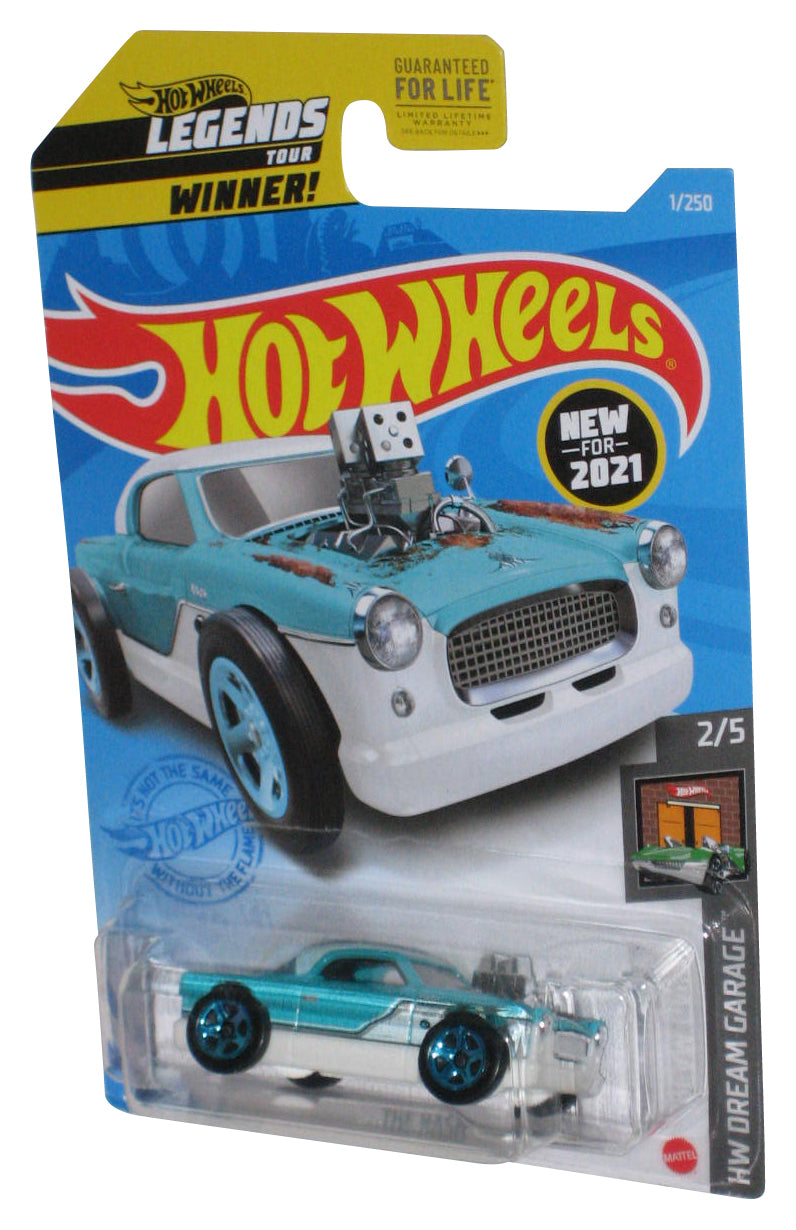Hot Wheels HW Dream Garage 2/5 (2021) White & Blue The Nash Car 1/250