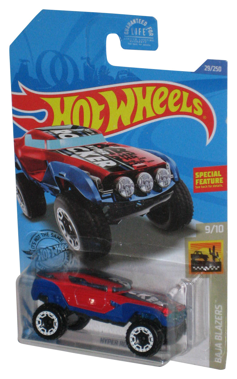 Hot Wheels Baja Blazers 9/10 (2017) Blue & Red Toy Car 29/250