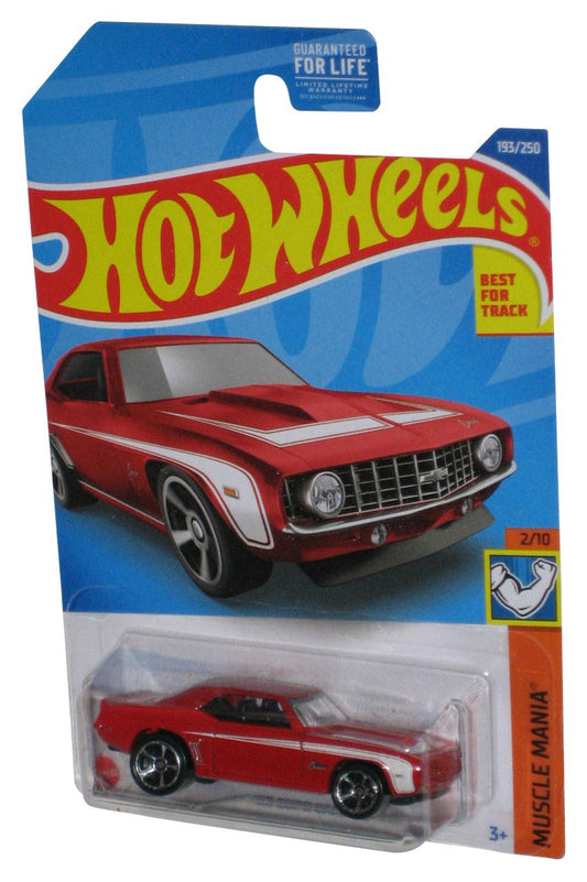 Hot Wheels Muscle Mania 2/10 (2021) Red '69 Copo Camaro Toy Car 193/250