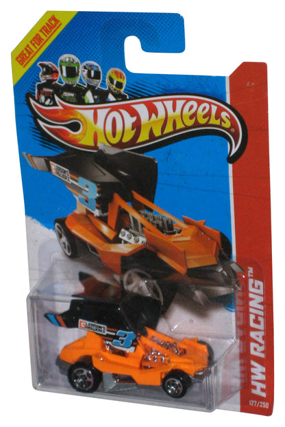 Hot Wheels HW Racing (2012) Orange Dirty Outlaw Toy Car 127/250
