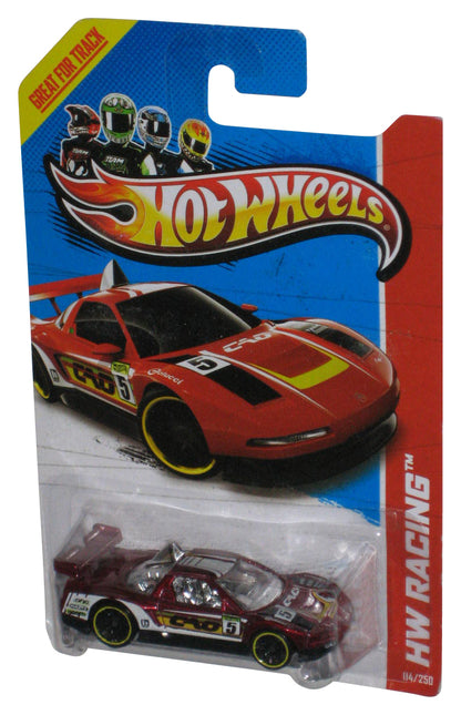Hot Wheels HW Racing (2012) Red Acura NSX Toy Car 114/250
