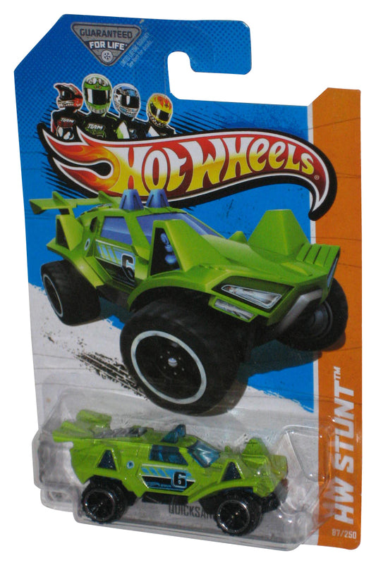 Hot Wheels HW Stunt (2012) Green Quicksand Toy Car 87/250