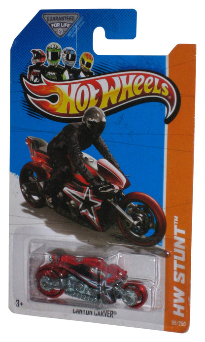 Hot Wheels HW Stunt (2012) Red Canyon Carver Toy Bike 99/250