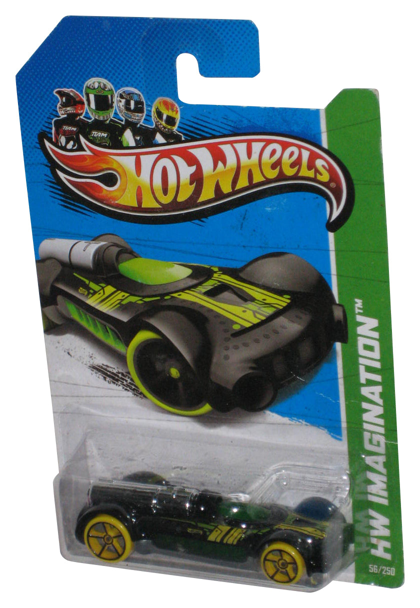 Hot Wheels HW Imagination (2012) Black & Green Retro-Active Toy Car 56/250