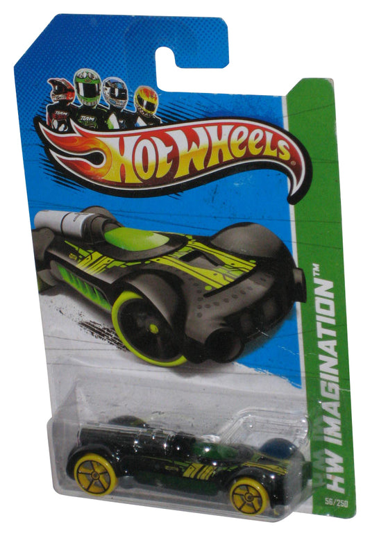 Hot Wheels HW Imagination (2012) Black & Green Retro-Active Toy Car 56/250