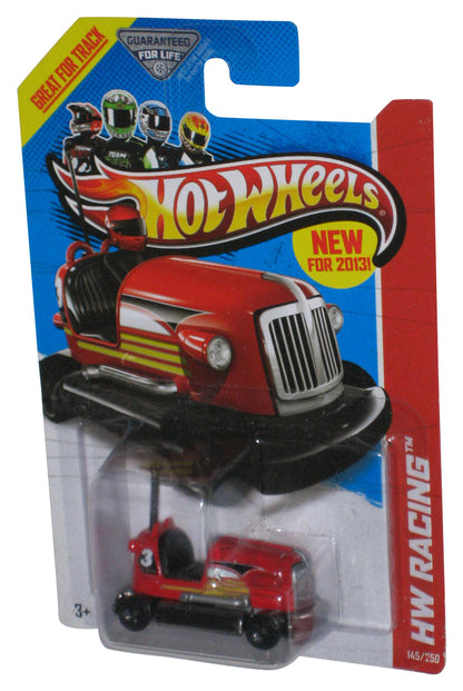 Hot Wheels HW Racing (2013) Red Bump Around Toy Car 145/250