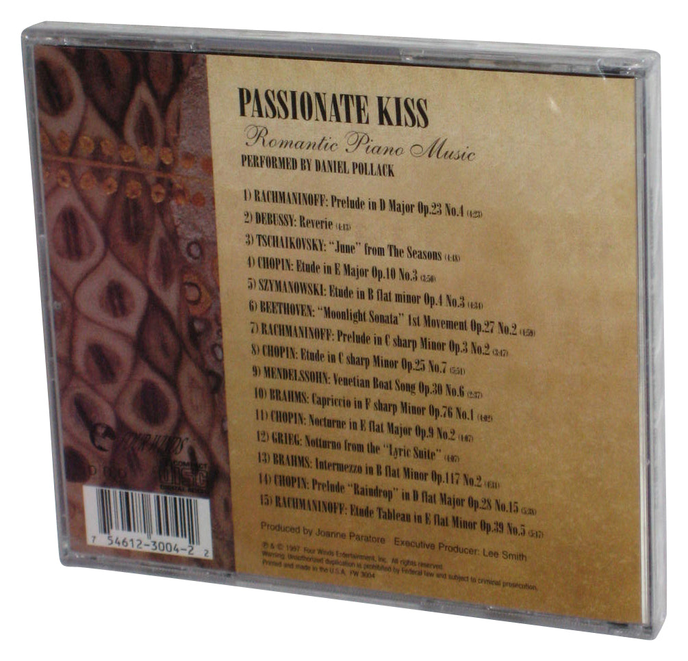 Passionate Kiss Romantic Piano Mdaniel Pollack (1997) Audio Music CD