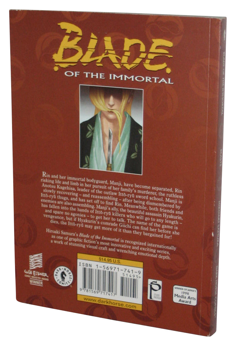 Blade of The Immortal Volume 11 (2002) Beasts Manga Anime Book