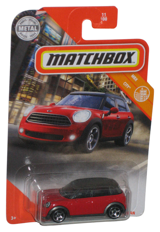 Matchbox MBX City (2019) Red 2011 Mini Countryman Toy Car 11/100