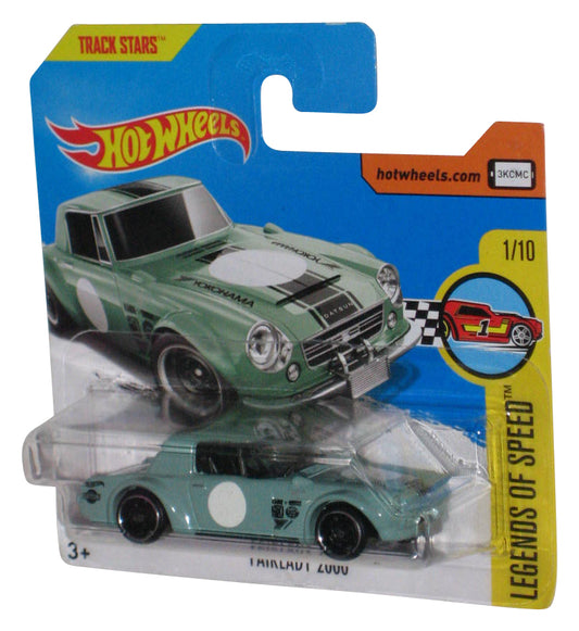 Hot Wheels Legends of Speed (2015) Green Fairlady 2000 Toy Car 1/10 - (Short Card)