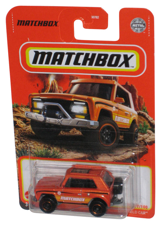 Matchbox MBX Field (2020) Orange Die-Cast Toy Car 17/100