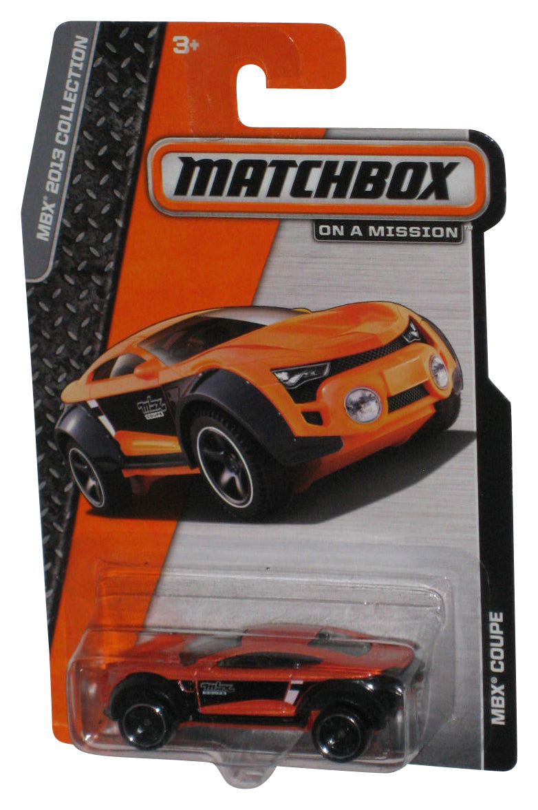 Matchbox MBX 2013 Collection On A Mission Orange Coupe Toy Car