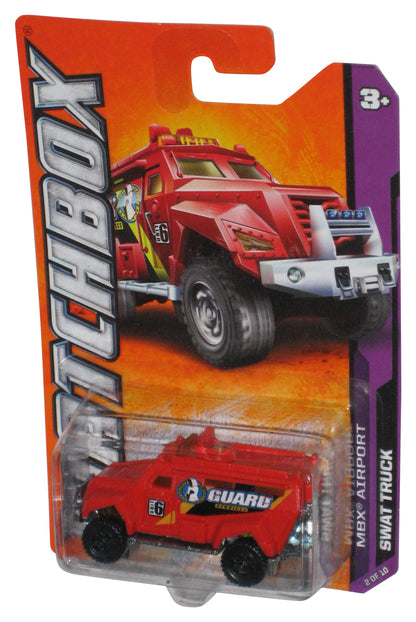 Matchbox MBX Airport 2/10 (2012) Red Swat Toy Truck 2/120