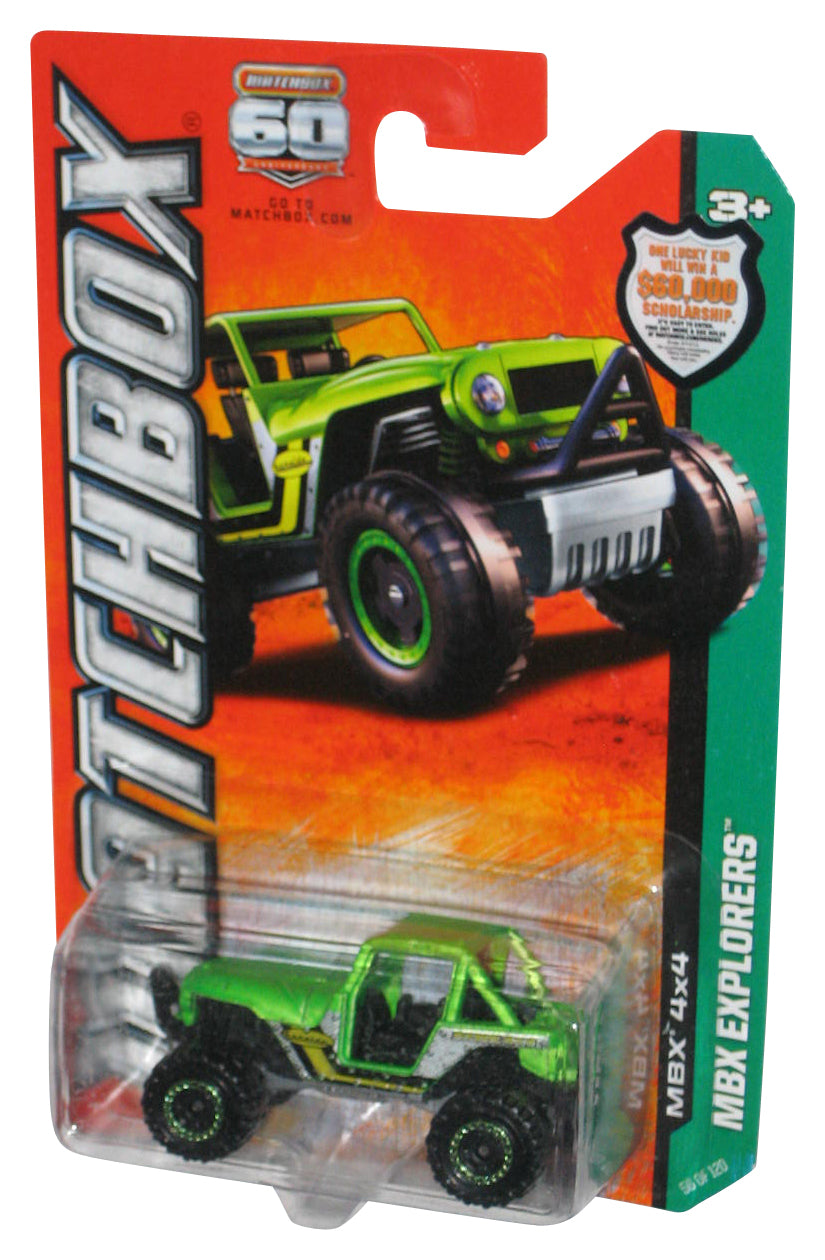 Matchbox MBX Explorers 4x4 (2012) Green Toy 56/120