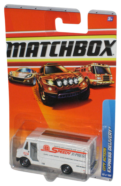 Matchbox City Action Speedy Express Delivery (2009) White Toy Truck 60/100