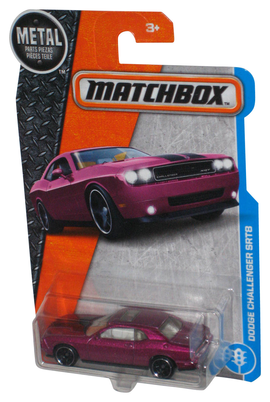 Matchbox Dodge Challenger SRT8 (2016) Purple Die-Cast Toy Car 21/125