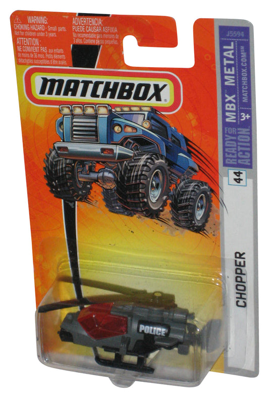 Matchbox MBX Metal (2005) Police Chopper Toy Helicopter #44