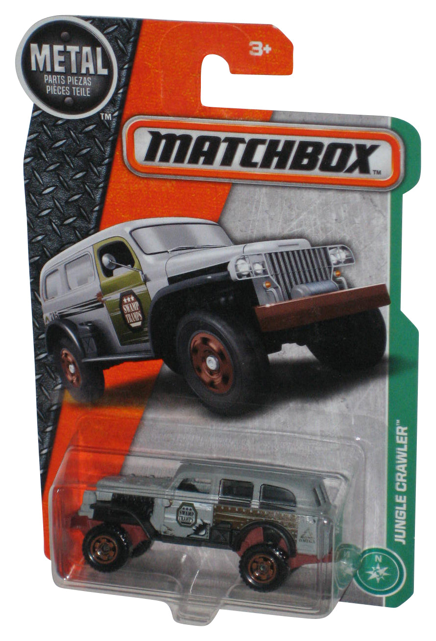 Matchbox Jungle Crawler Swamp Tramps (2016) Gray Toy Car 106/125