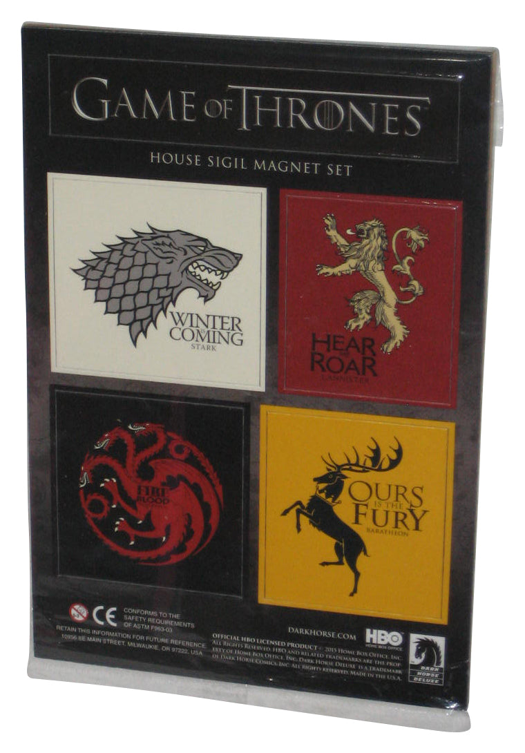 Game of Thrones House Sigil (2015) Dark Horse Magnet Set