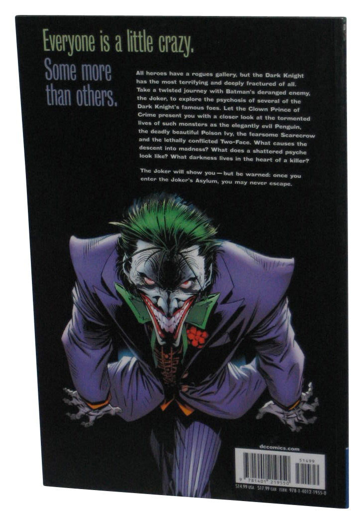DC Comics Batman Joker's Asylum (2008) Paperback Book