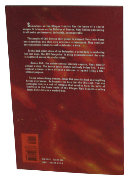 Star Trek The Ashes of Eden (2001) Paperback Book