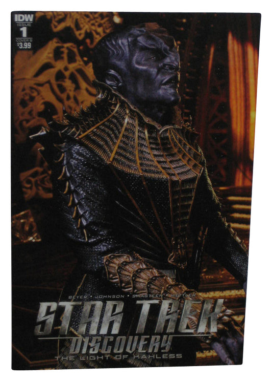 Star Trek Discovery The Light of Kahless IDW Comic Book Issue #1 Cover B
