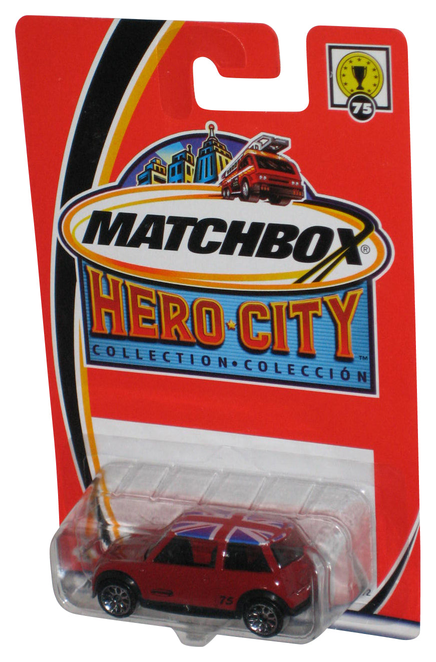 Matchbox Hero City Collection (2002) Red Toy Car #75