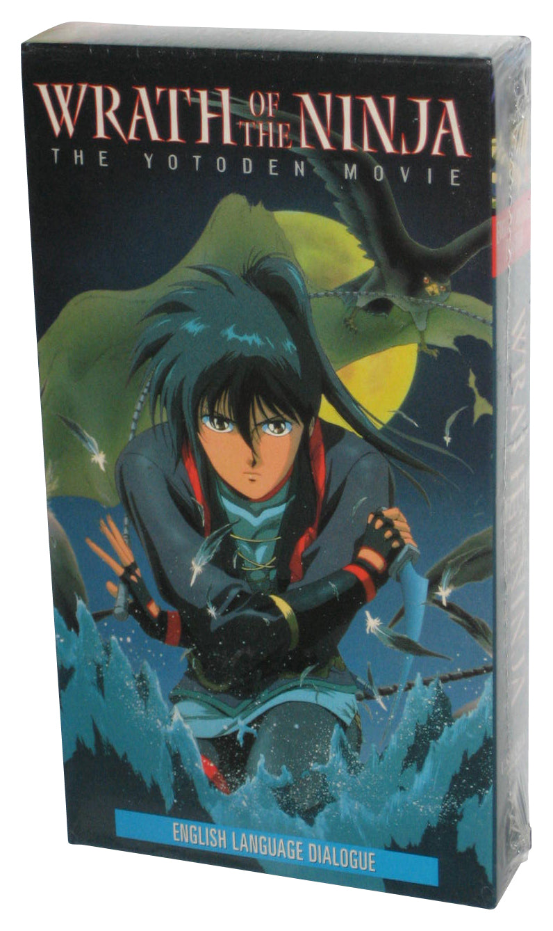 Wrath of The Ninja Yotoden Movie (1989) Anime VHS Tape