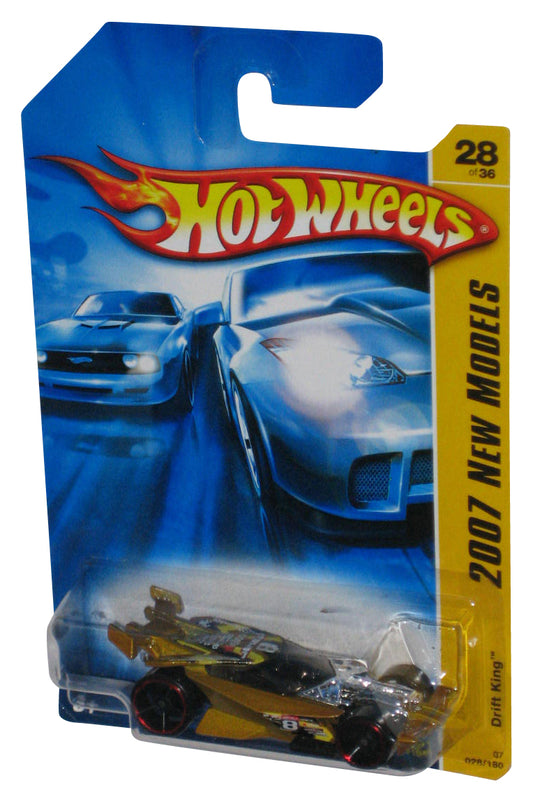 Hot Wheels 2007 New Models 28/36 Drift King Gold Toy Car 028/180
