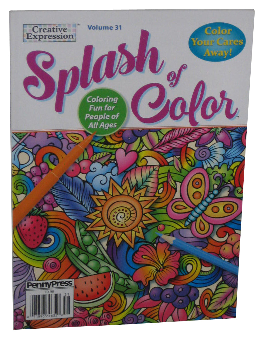 Creative Expression Splash of Color Vol. 31 PennyPress Magazine Book