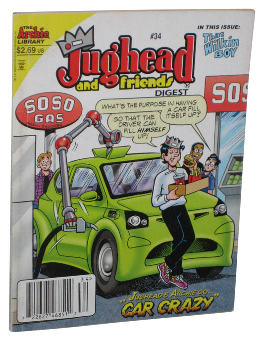 Archie Jughead and Friends Digest Library Magazine Comics Paperback Book Issue #34