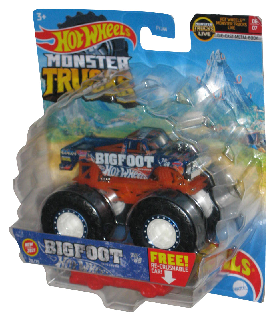Hot Wheels Monster Trucks Live (2021) Big Foot Die-Cast Toy Truck #28/75