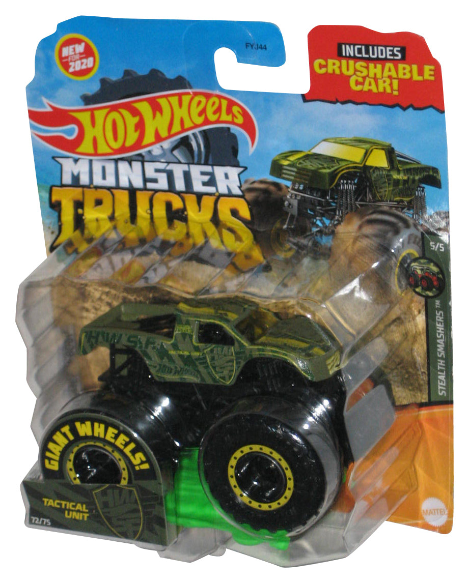 Hot Wheels Monster Trucks (2020) Tactical Unit Toy Truck 72/75