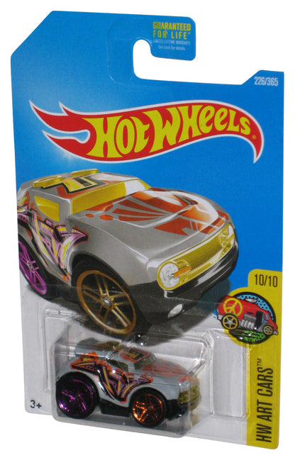 Hot Wheels HW Art 10/10 (2015) Silver Rocket Box Toy Car 226/365
