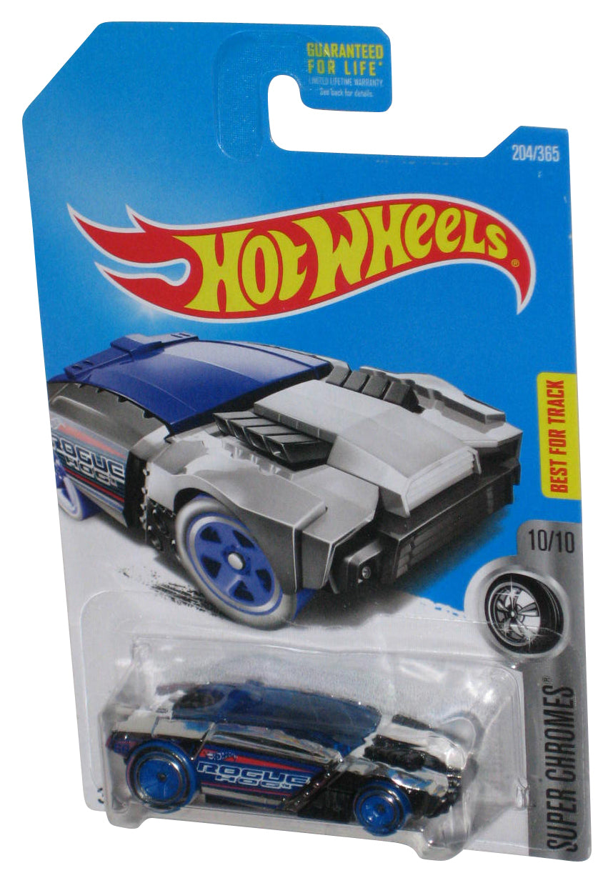 Hot Wheels Super Chromes 10/10 (2015) Silver Rogue Hog Toy Car 204/365