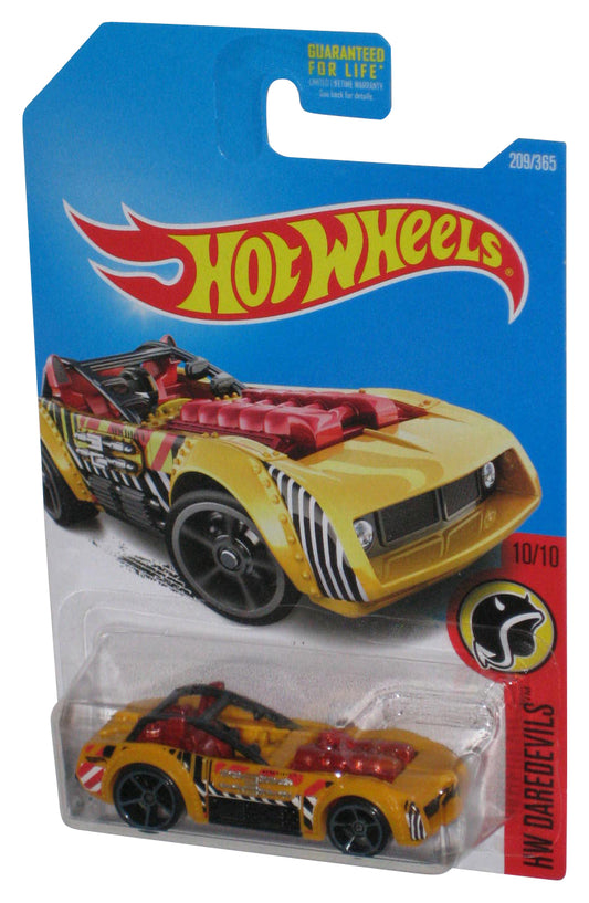 Hot Wheels HW Daredevils 10/10 (2015) Yellow Piledriver Toy Car 209/365