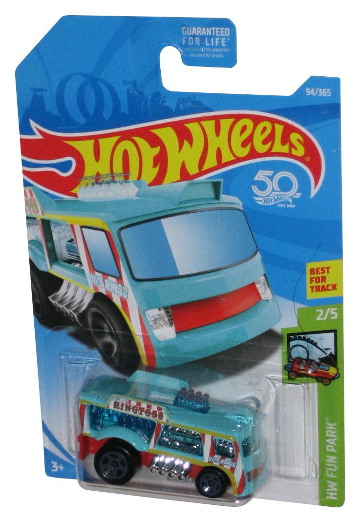 Hot Wheels HW Fun Park 2/5 (2017) Teal Blue Chill Mill Toy Vehicle 94/365