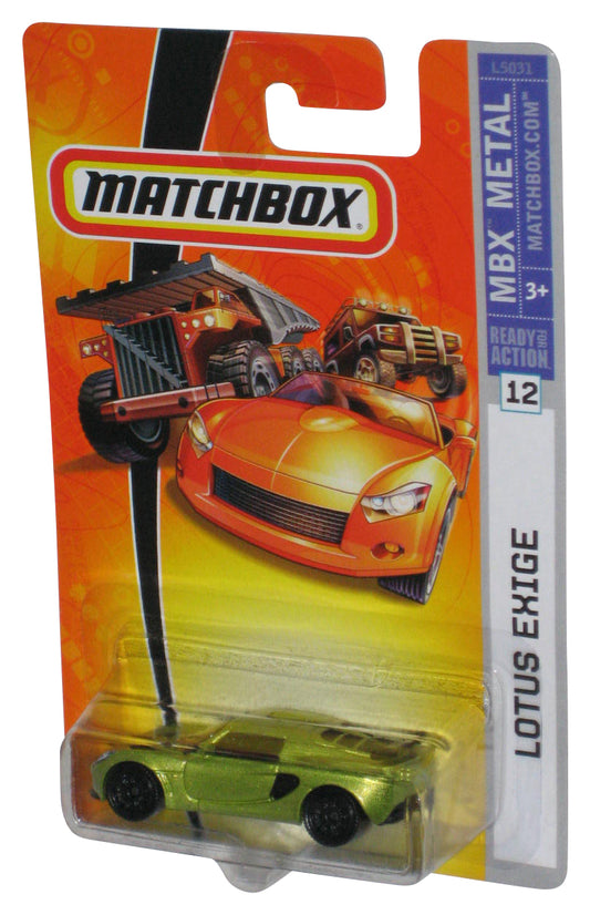 Matchbox MBX Metal (2007) Lime Green Lotus Exige Toy Car #12