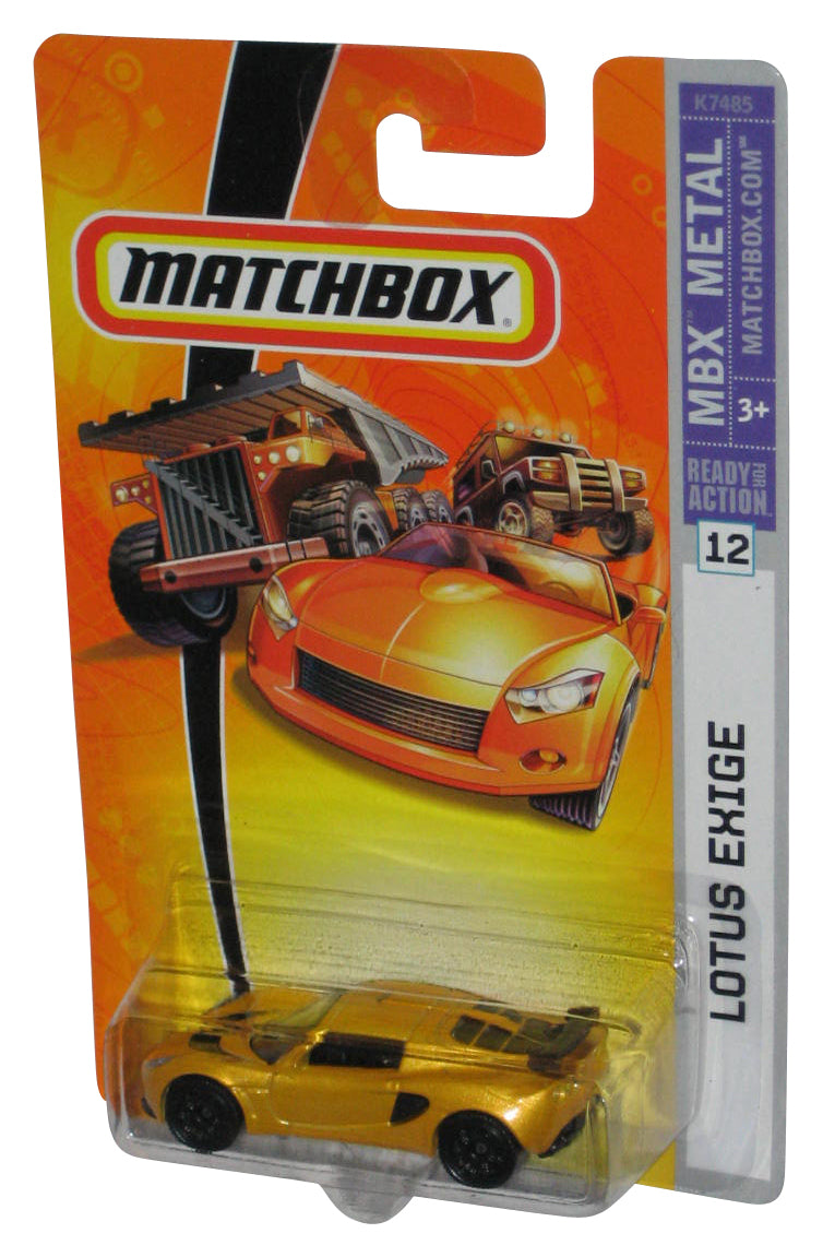 Matchbox MBX Metal (2007) Yellow Lotus Exige Toy Car #12