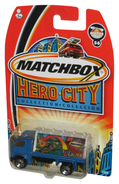 Matchbox Hero City Collection (2003) Blue Toy Store Billboard Truck #56