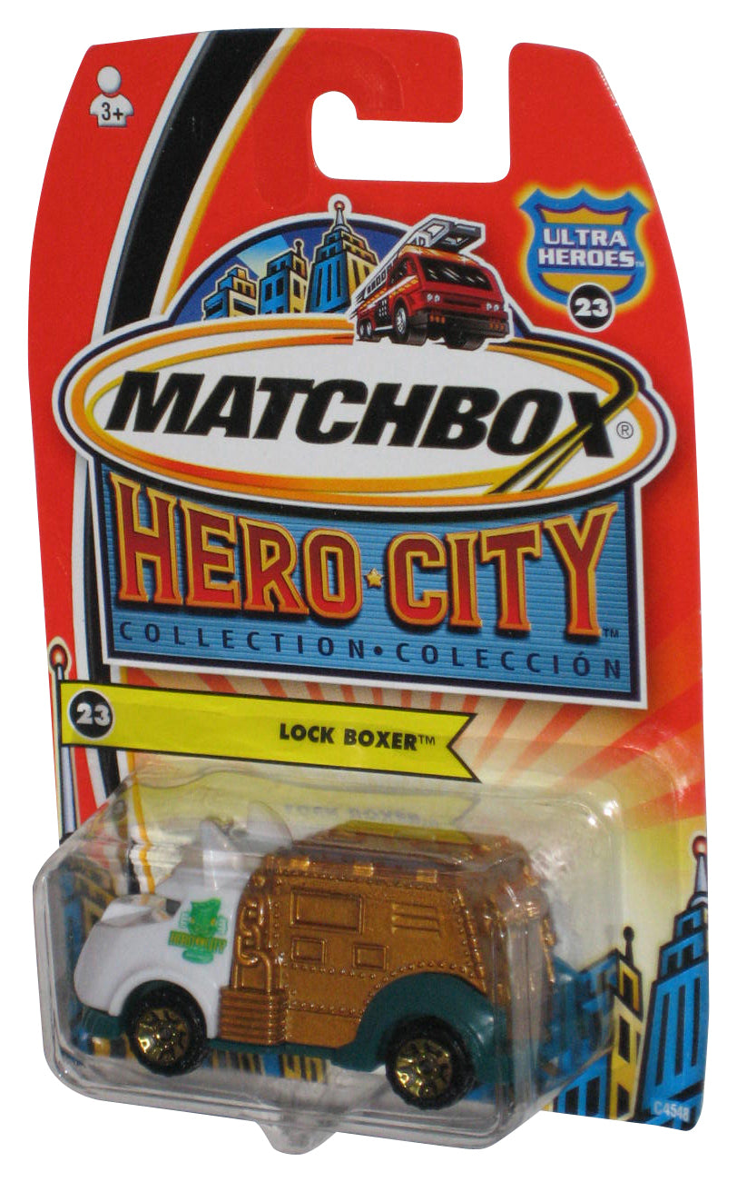 Matchbox Hero City Collection (2003) Ultra Heroes Lock Boxer Toy Vehicle #23